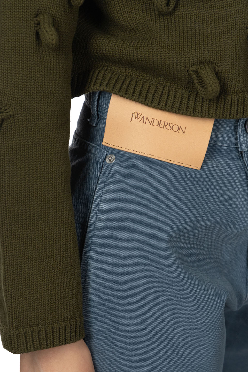 JW Anderson - Twisted Workwear Trousers - Steel Blue